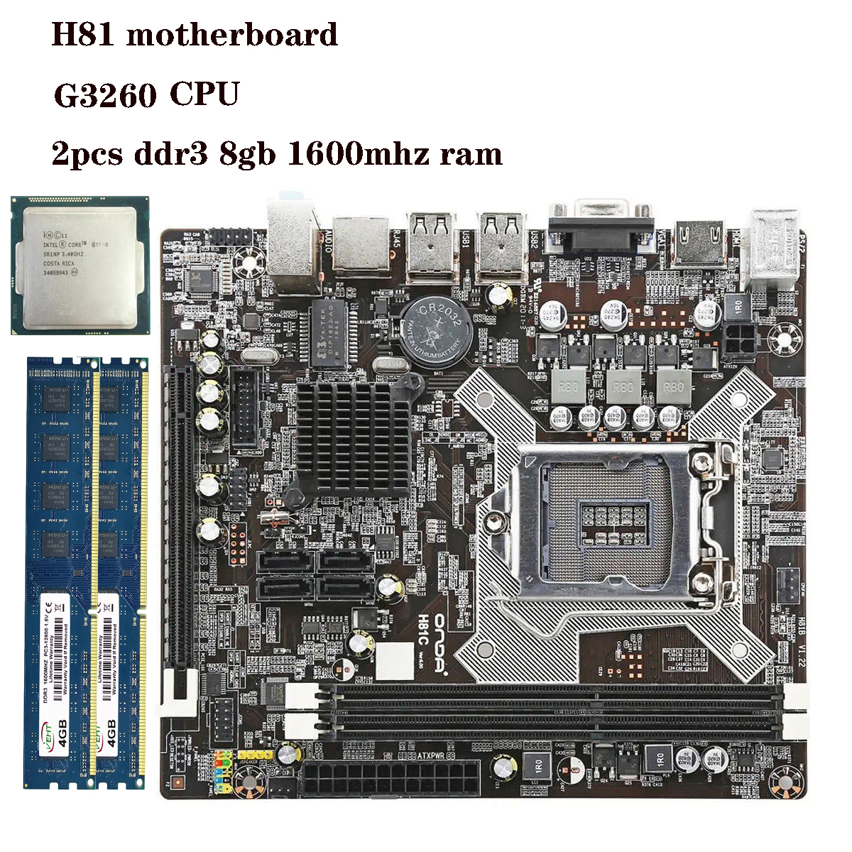 H81M-E/M51AD/DP MB  H81 PC , LGA 1150 M..